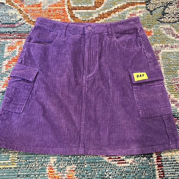 Lazy Oaf Lab Corduroy Skirt - Picture 3 of 5